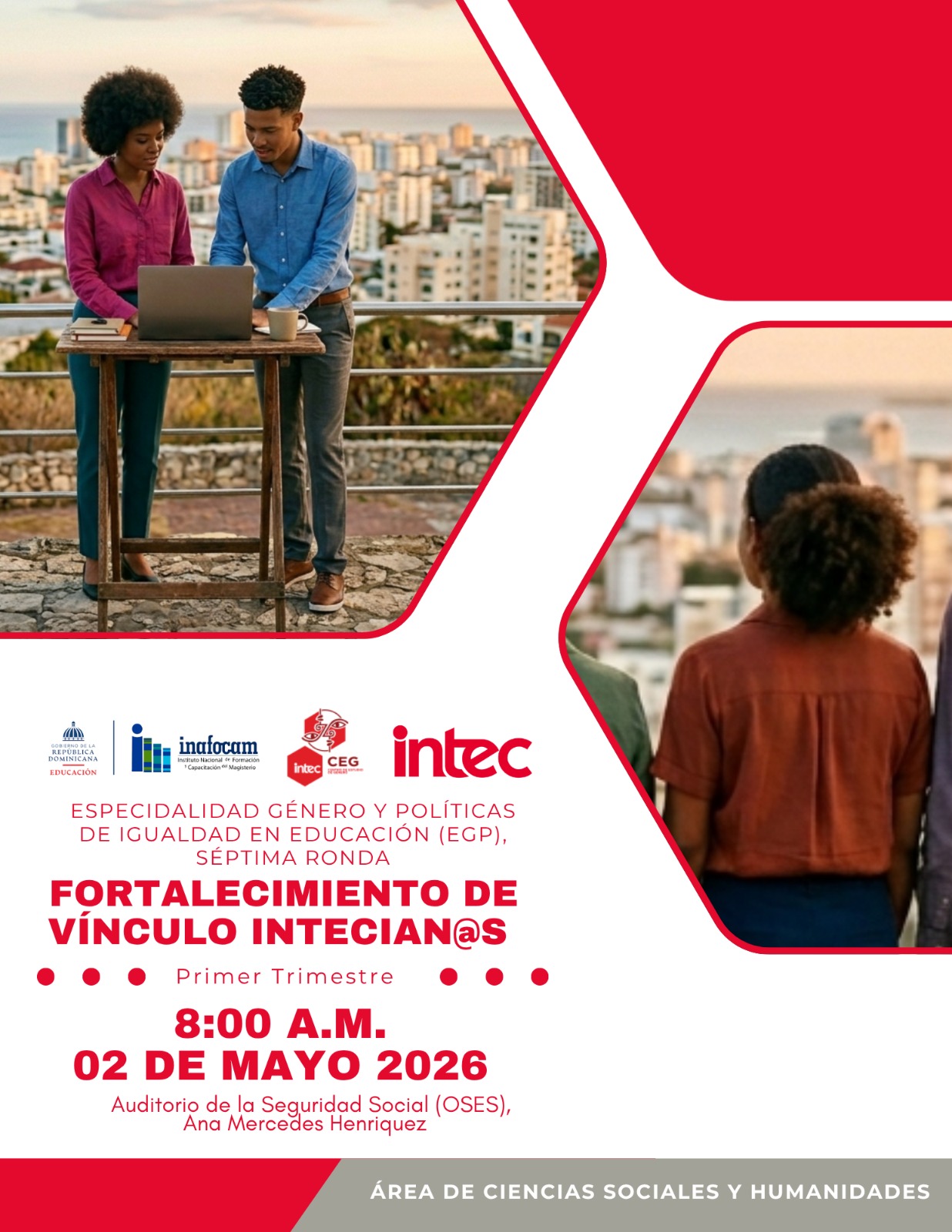 Biblioteca del INTEC fortalece competencias informacionales de estudiantes de la Especialidad en Género y Políticas de Igualdad en Educación
